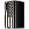 Black & White USA Flag Galaxy Z Fold4 5G Clear Case